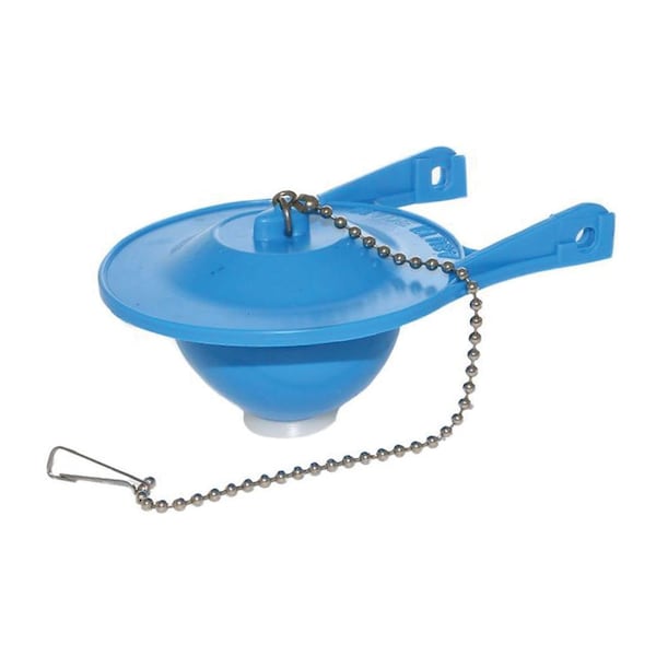 Thrifco Plumbing Eljer Titan Jumbo Toilet Repair Flapper, Blue 4507810 - main